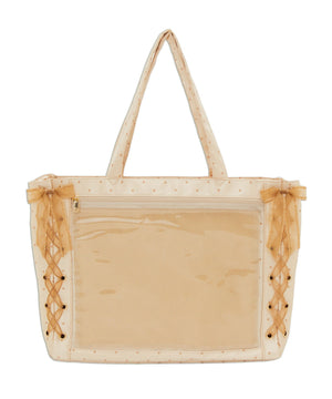 柄41(サテンドットベージュ)