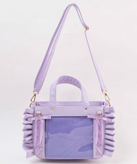 きらめきレースアップフリル痛ショルダー