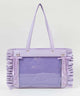 きらめきレースアップフリル痛バッグ/Lパープル
