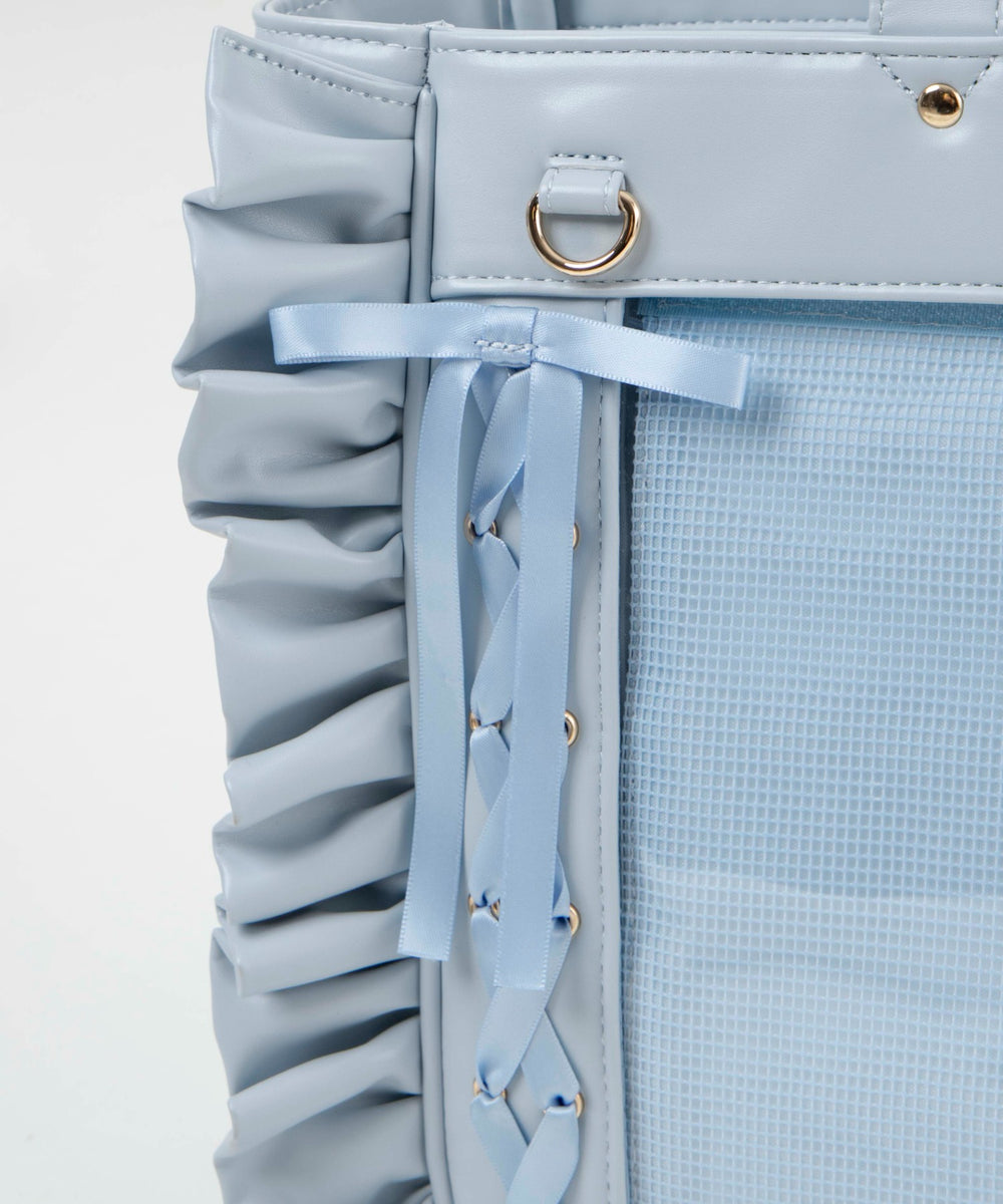 きらめきレースアップフリル痛バッグ