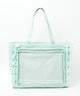 レースアップフレーム痛バッグL/ミント(グリーンその他)