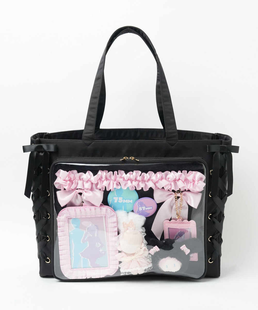 レースアップフレーム痛バッグL