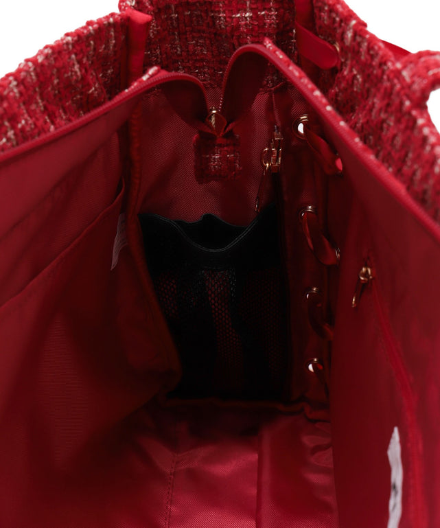 ツイードレースアップ痛バッグS