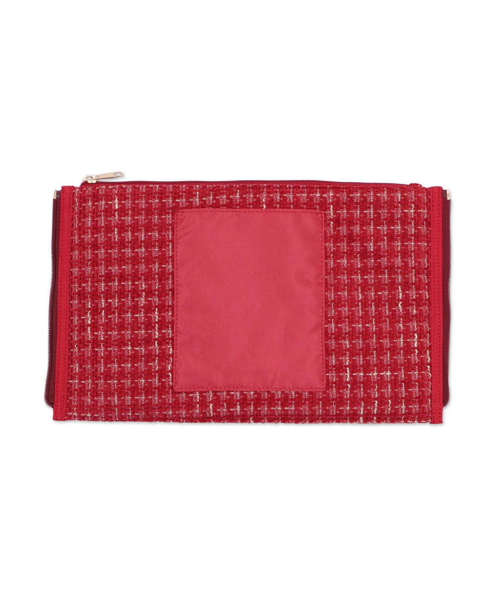 ツイードレースアップ痛バッグS