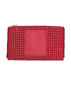 ツイードレースアップ痛バッグS