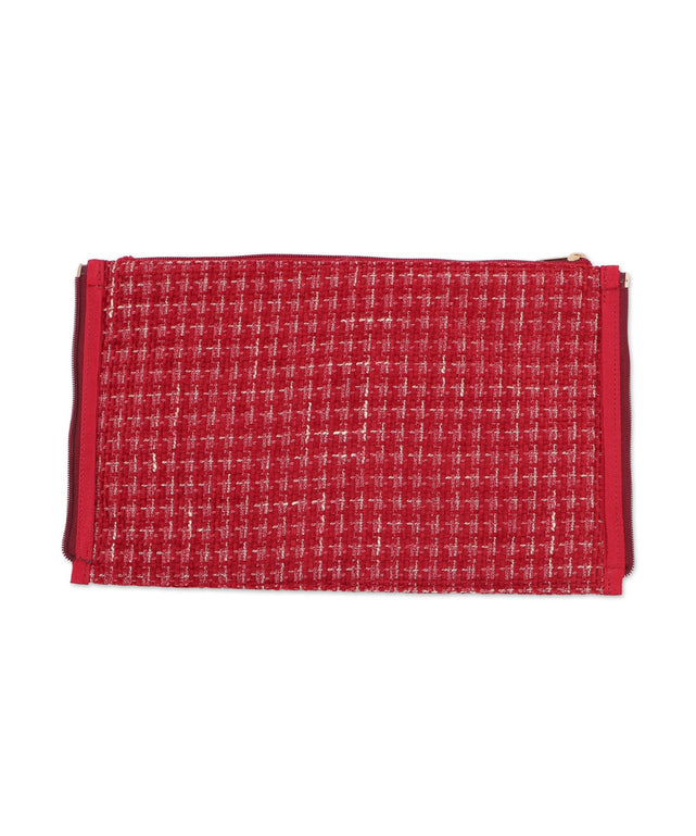 ツイードレースアップ痛バッグS