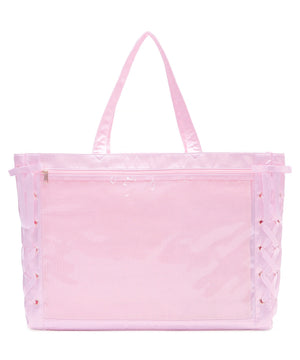 サテンLピンク（柄5）