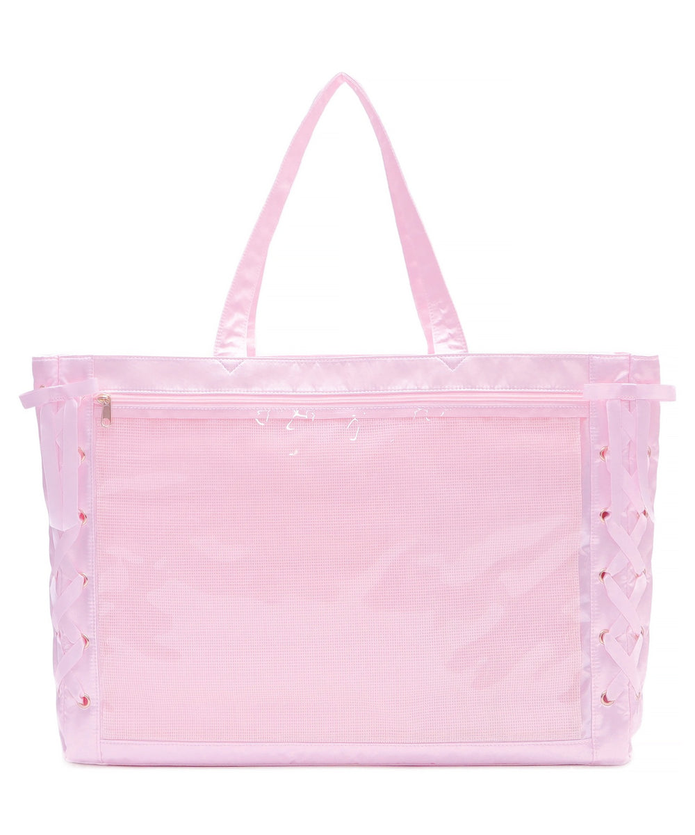 サテンLピンク（柄5）