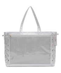 サテンシルバーグレー（柄6） / F