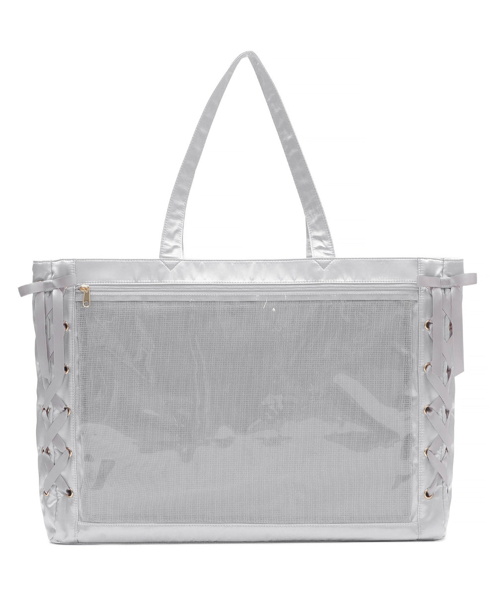 サテンシルバーグレー（柄6）