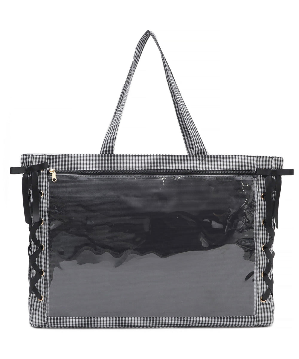 ブラックギンガム（柄1）