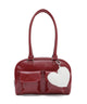 チャーム付きボストン痛バッグ/レッド