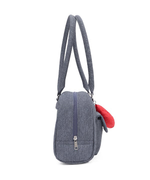 チャーム付きボストン痛バッグ