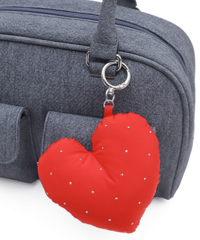 チャーム付きボストン痛バッグ