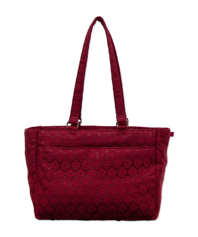 フローラルレースアップぬい痛バッグ