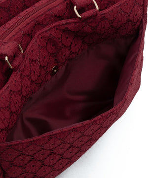 フローラルレースアップぬい痛バッグ