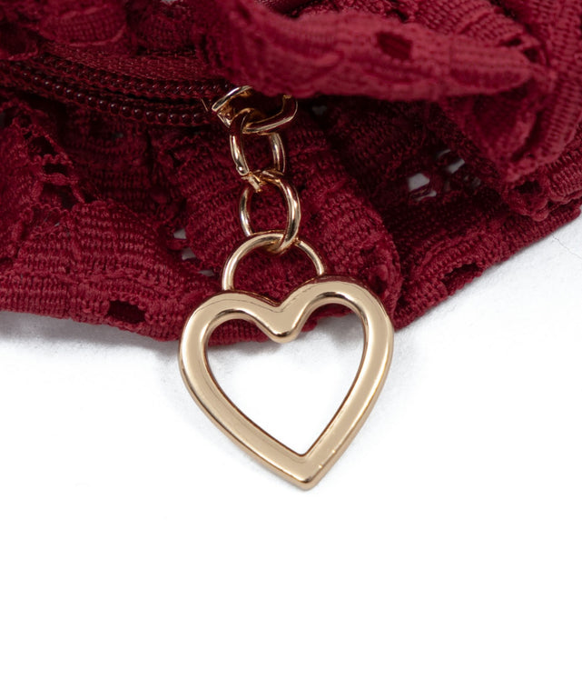 フローラルレースアップぬい痛バッグ