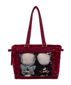 フローラルレースアップぬい痛バッグ