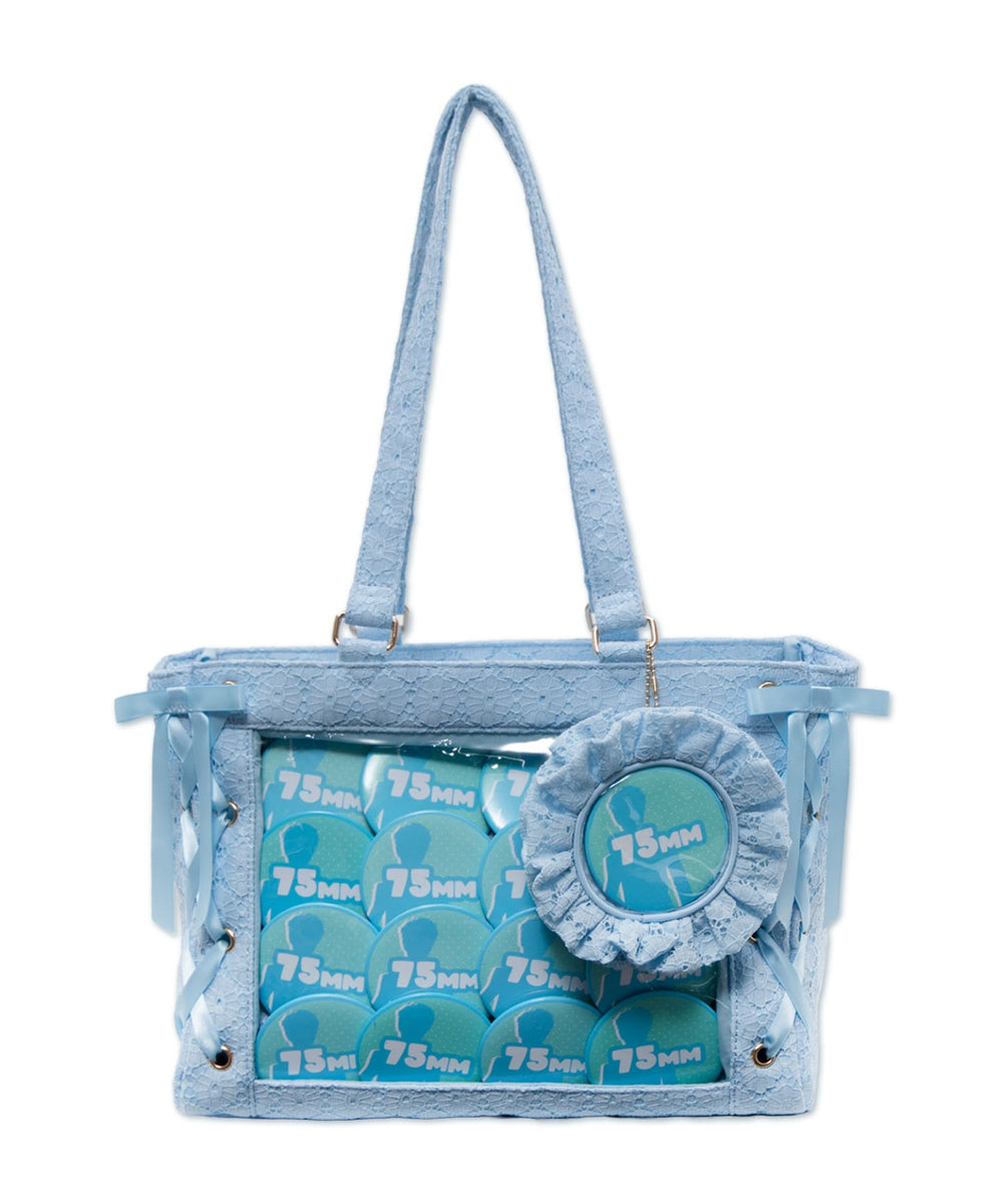 フローラルレースアップぬい痛バッグ