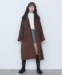 オーバーサイズダブルロングコート