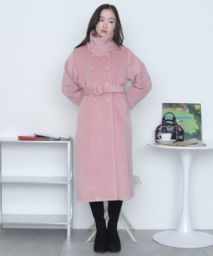 ピンク　モデル：163cm M着用