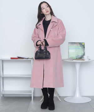 ピンク　モデル：163cm M着用