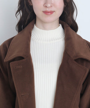 オーバーサイズダブルロングコート