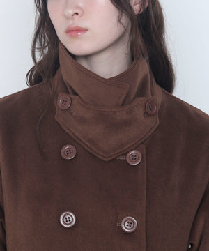 オーバーサイズダブルロングコート