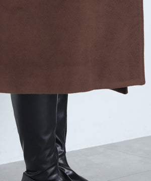 オーバーサイズダブルロングコート