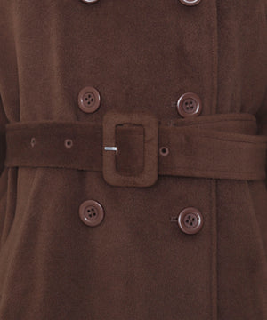 オーバーサイズダブルロングコート