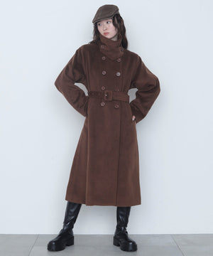 ブラウン　モデル：163cm M着用