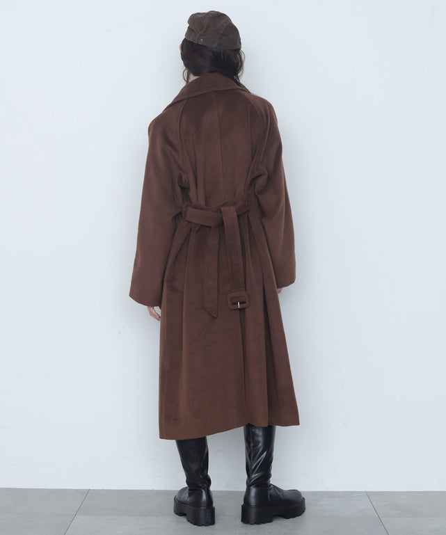 ブラウン　モデル：163cm M着用