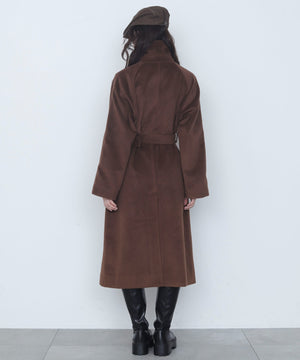 ブラウン　モデル：163cm M着用