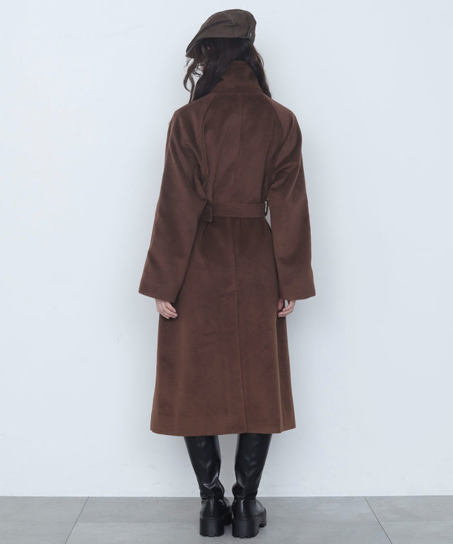 ブラウン　モデル：163cm M着用