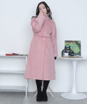 ピンク　モデル：163cm M着用