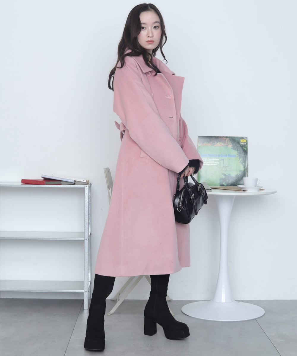 ピンク　モデル：163cm M着用