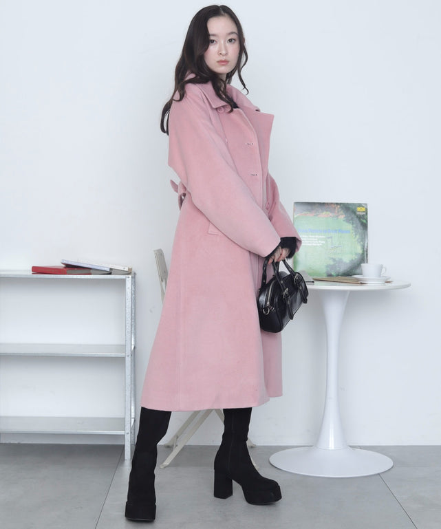 ピンク　モデル：163cm M着用