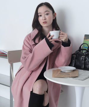 ピンク　モデル：163cm M着用