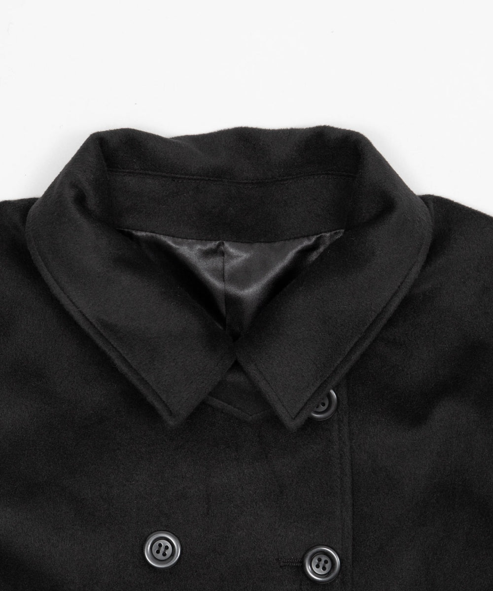 オーバーサイズダブルロングコート