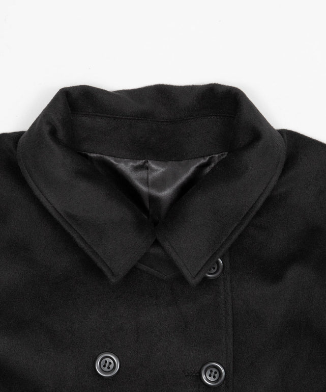 オーバーサイズダブルロングコート