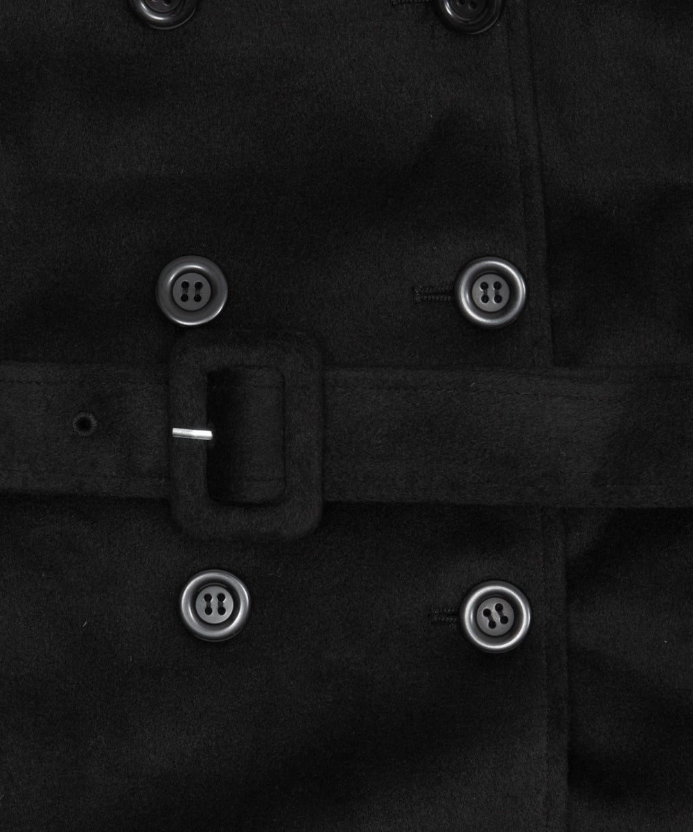 オーバーサイズダブルロングコート