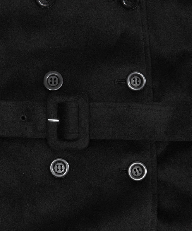 オーバーサイズダブルロングコート