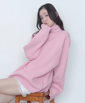 ピンク　モデル：163cm F着用