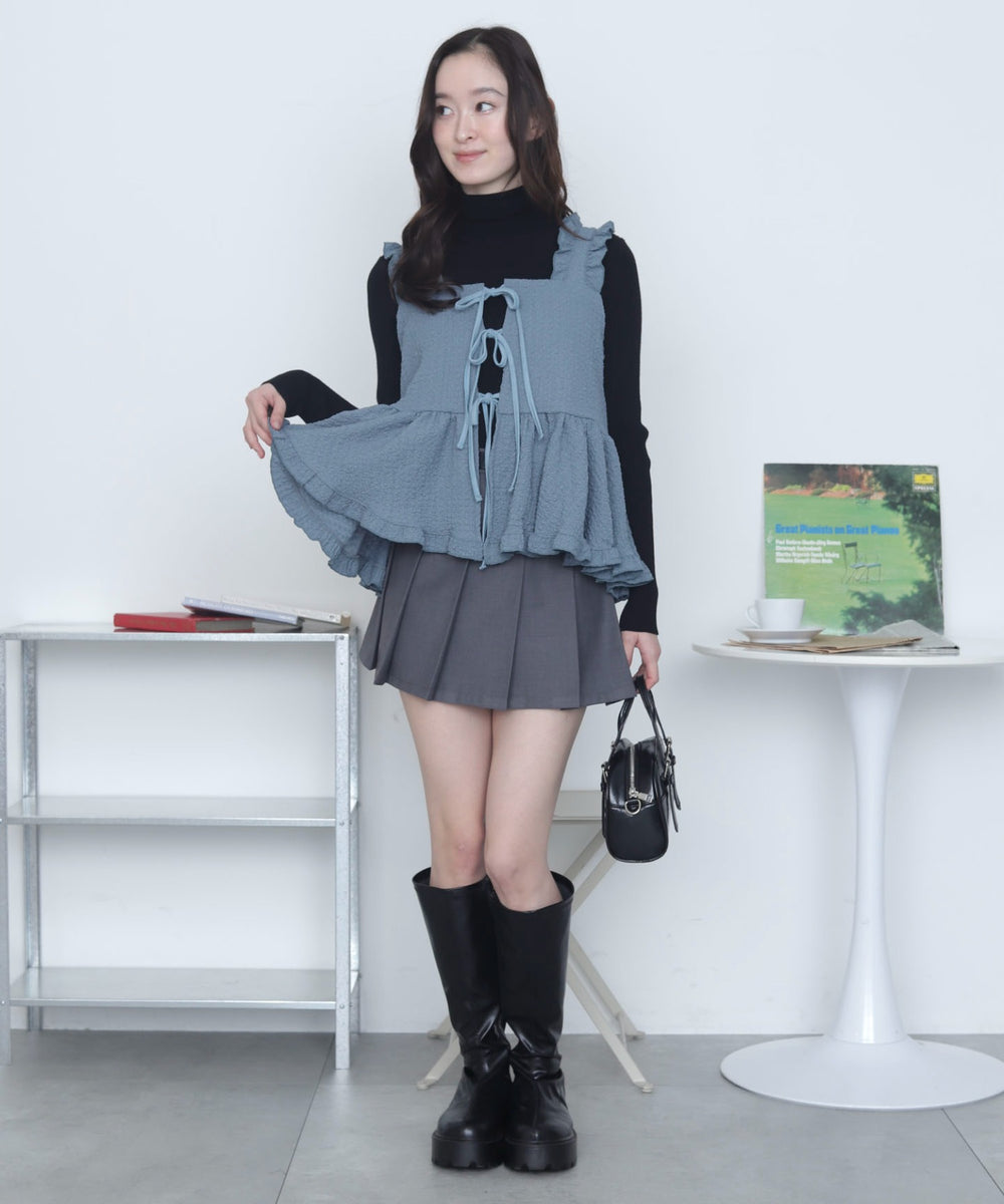 サックス　モデル：163cm M着用