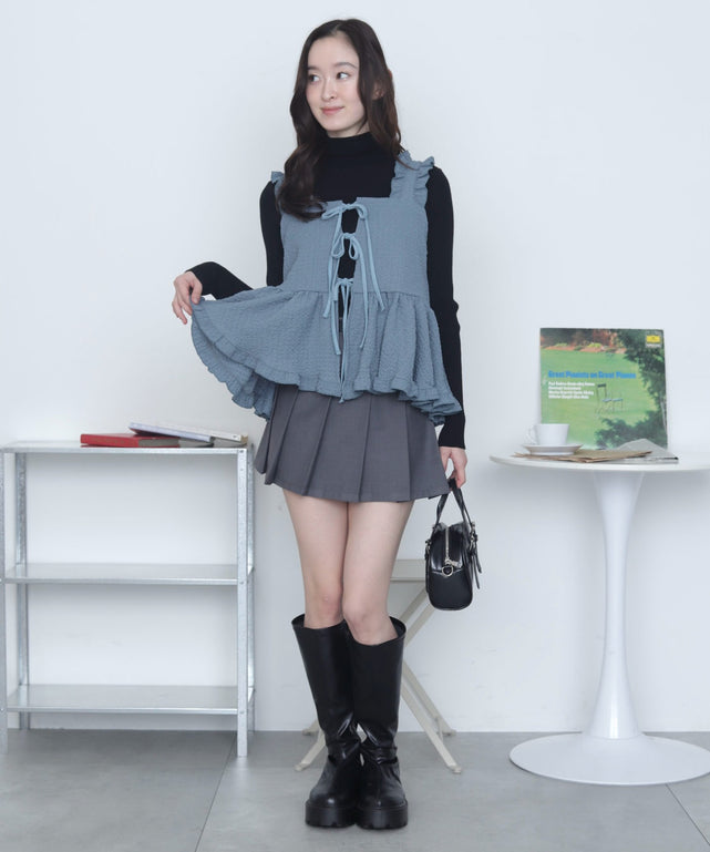 サックス　モデル：163cm M着用