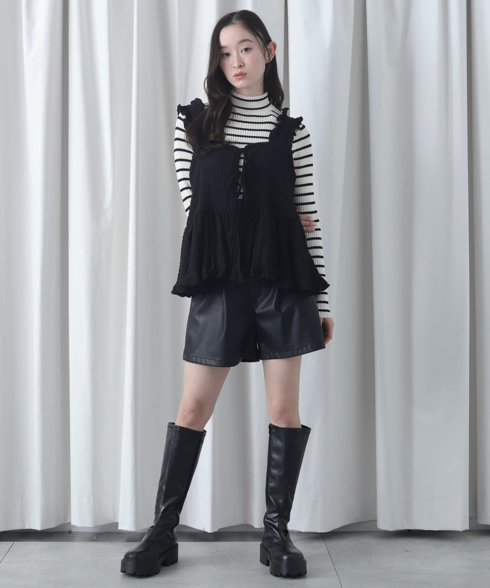 ブラック　モデル：163cm M着用