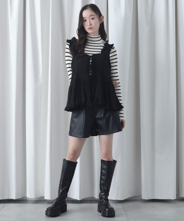 ブラック　モデル：163cm M着用