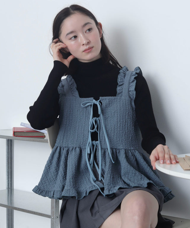 サックス　モデル：163cm M着用