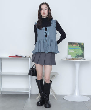 サックス　モデル：163cm M着用