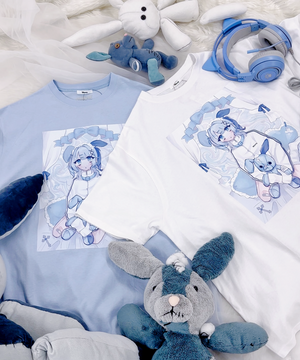 闇うさぎ擬人化ティー